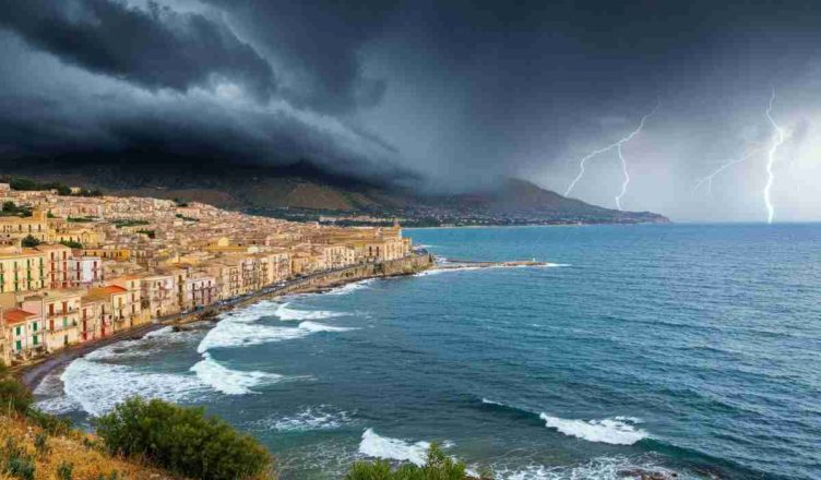 Sicilia in allerta: temporali in arrivo domani 10 febbraio, scopri le zone a rischio