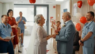 Dopo 44 anni d'amore, lui la sposa in ospedale: una storia di nozze inaspettate