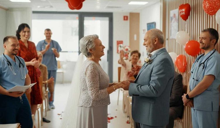 Dopo 44 anni d'amore, lui la sposa in ospedale: una storia di nozze inaspettate